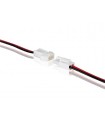Velleman Connector voor eenkleurige ledstrip - met kabel (mannelijk-vrouwelijk)