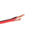HQ-Power Luidsprekerkabel - rood/zwart - 2 x 4 mm² - 100 m