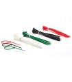 Perel Set met nylon kabelbinders - verschillende kleuren (100 st.)