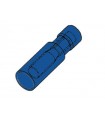 Velleman Kabelschoen "female bullet" - blauw